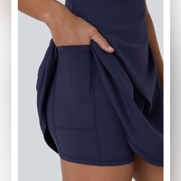 Halara Plush Backless Active Dress - Picture 4 of 4